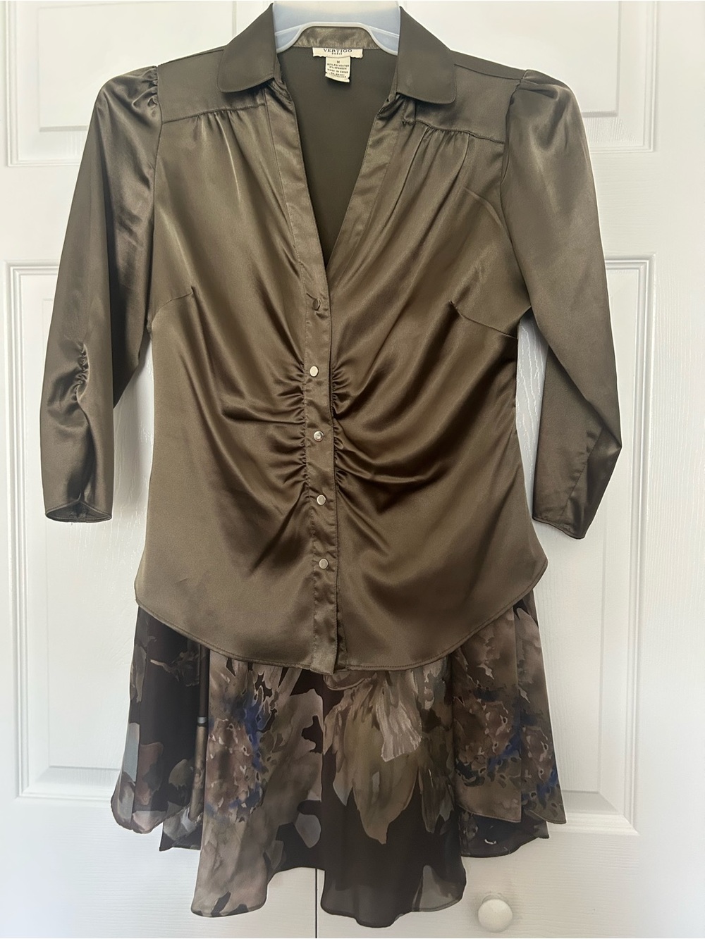 Vertigo Paris Blouse w/ Ralph Lauren Skirt
